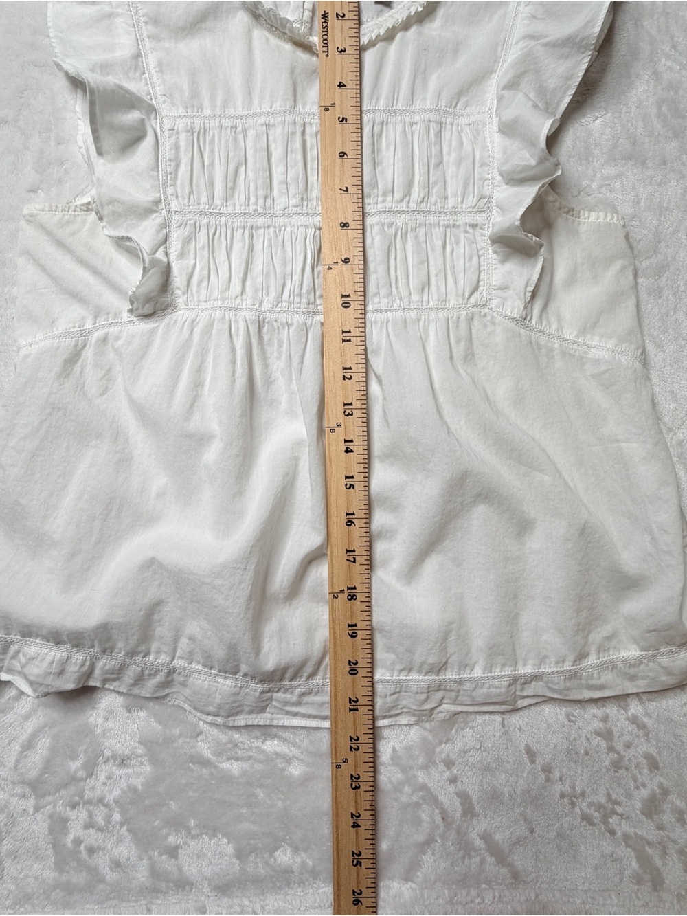 Rails Filomena Blouse with ruffle prairie, cottagecore boho chic - Picture 8 of 11